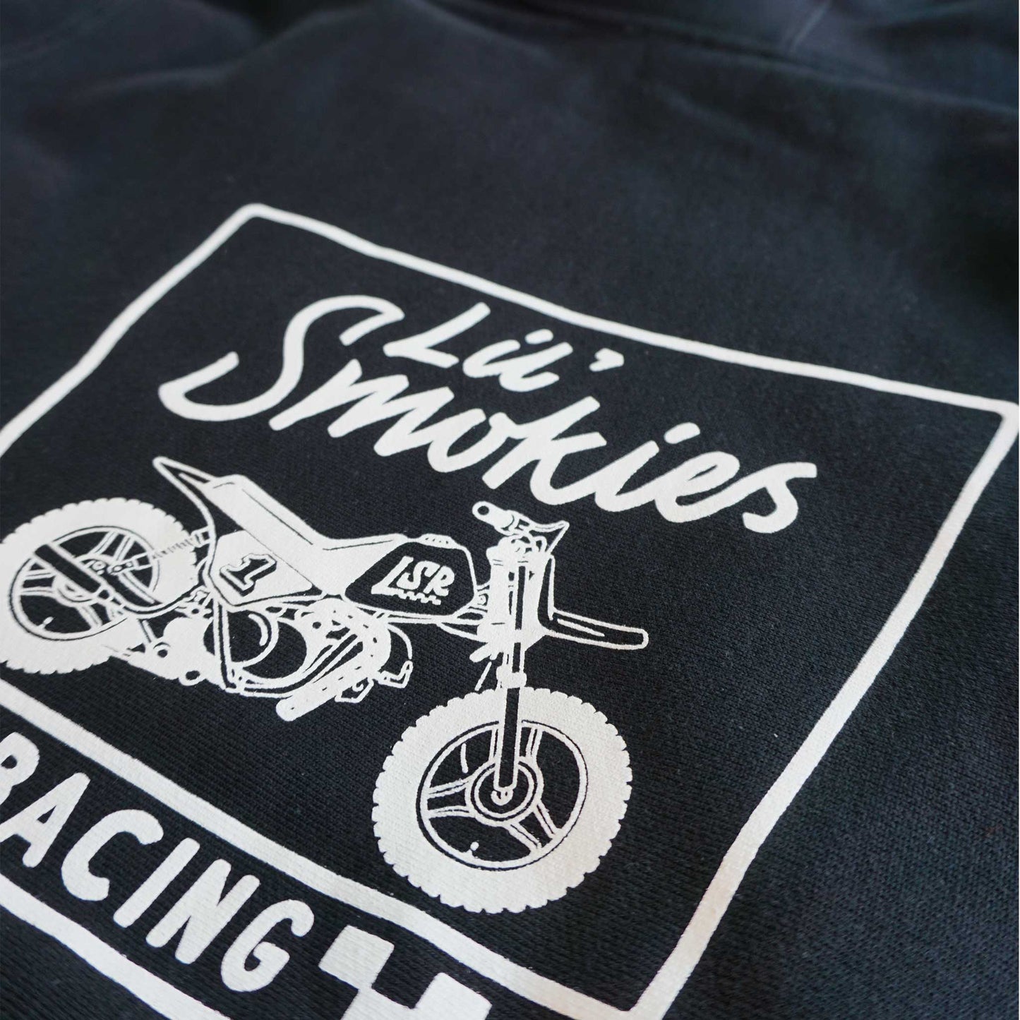 LSR Heavyweight Dirt Bike Badge Hoodie - Adult Apparel