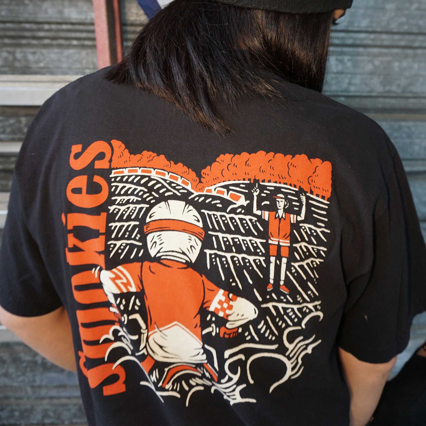 Pure Intensity at the Starting Gate - Smokies Racing Black Tee