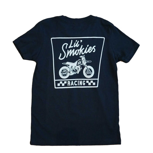 Born from PW50 Racing - Youth LSR Dirt Bike Badge Tee