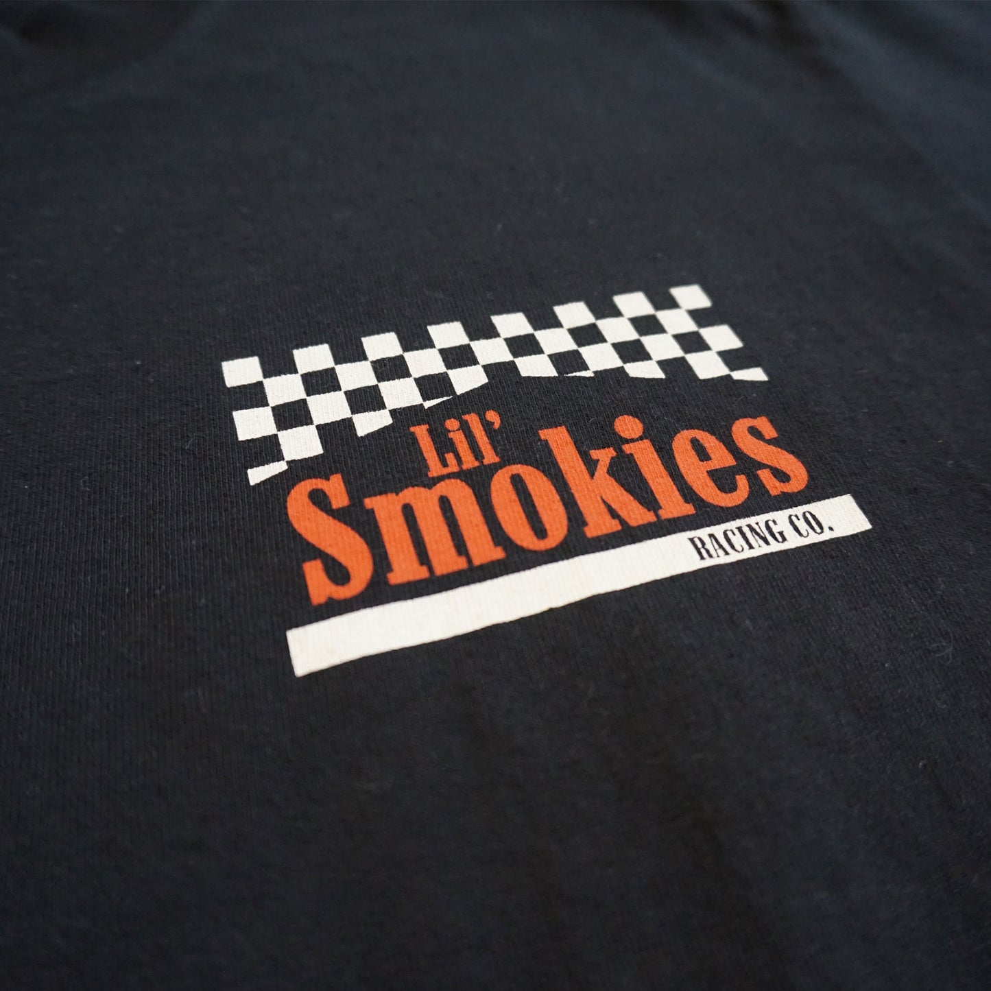 Pure Intensity at the Starting Gate - Smokies Racing Black Tee
