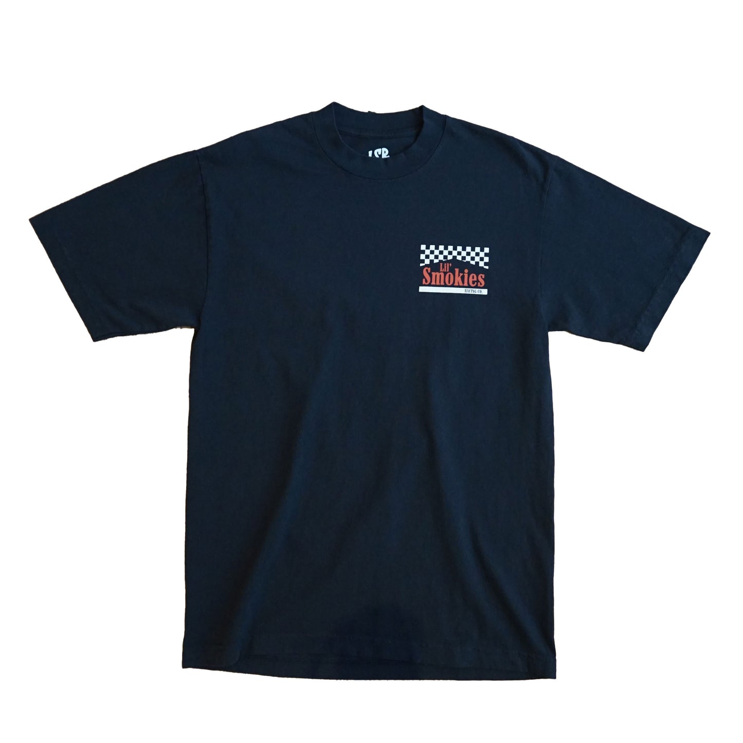 Smokies Racing Black Tee - Adult Apparel