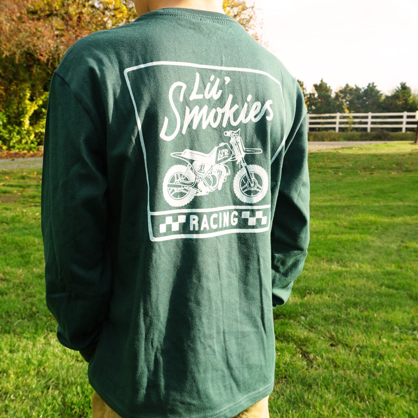 Breath of Fresh Air -  LS Dirt Bike Badge Youth Tee