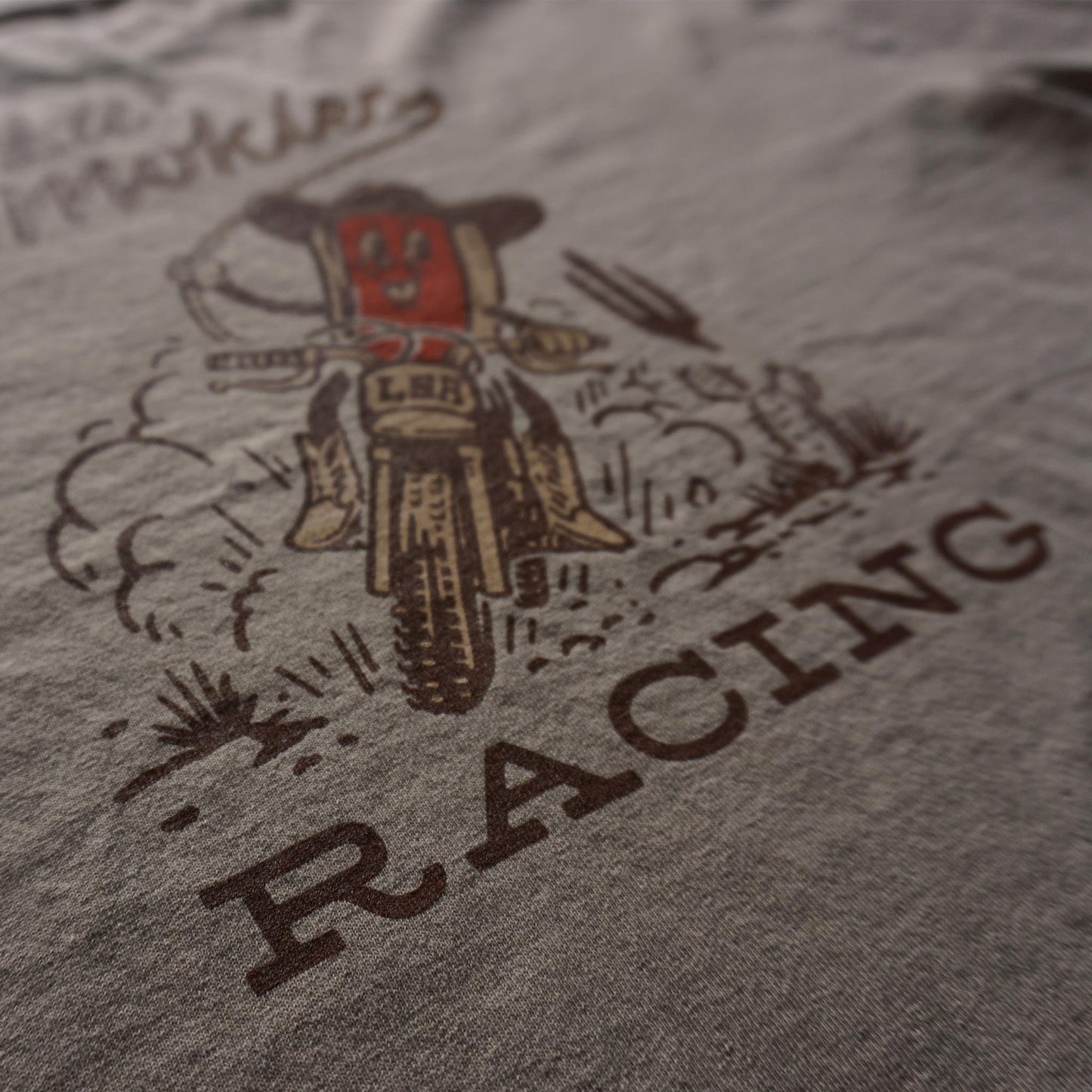 Lasso the Competition - Cowboy Hotdog Premium Moto Tee